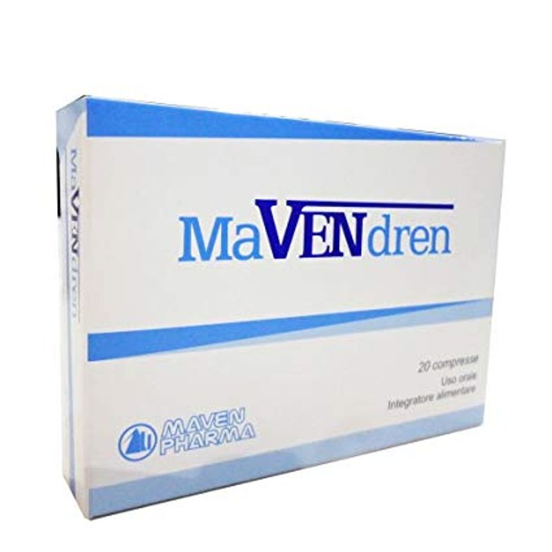 Mavendren per il drenaggio dei liquidi corporei 20 compresse-1