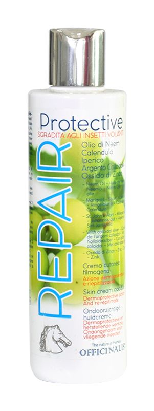 Officinalis Protective Crema cutanea sgradita agli insetti per cavalli 200ml-1