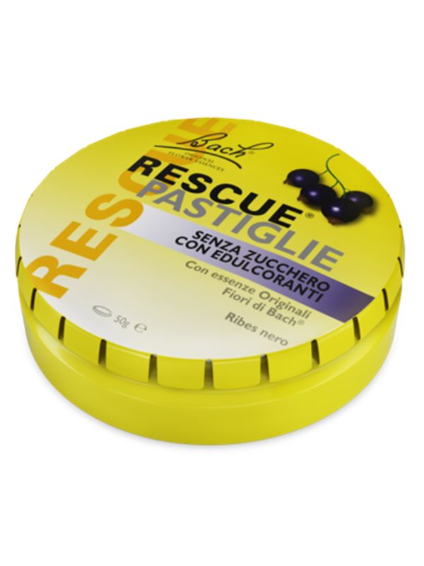 Rescue Pastiglie Ribes Nero 50g con essenze originali fiori di bach-1