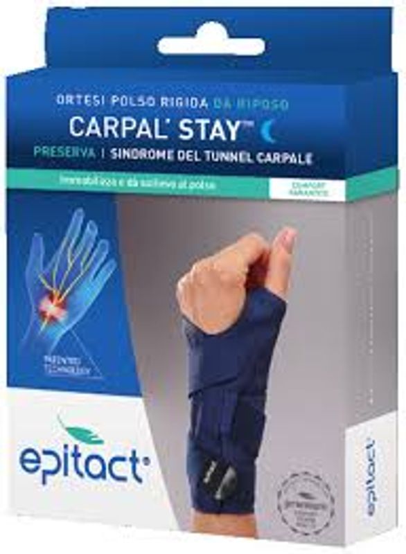 Epitact Carpal Stay ortesi polso rigida da riposo TG M per mano sinistra-1