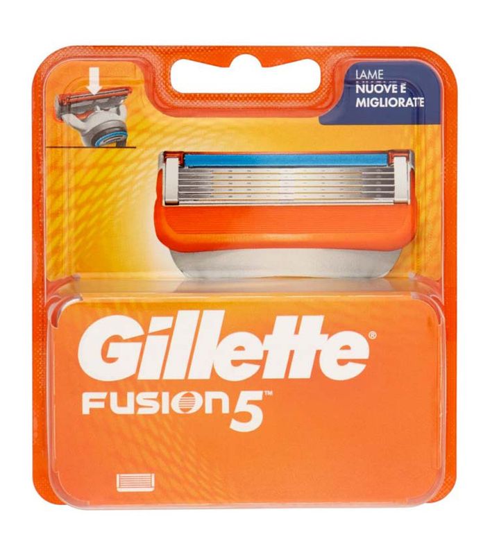 Gillette Fusion 5 con 4 testine di ricambio-1