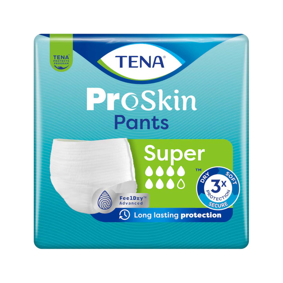Pannolone a Mutandina Tena Pants Super m 10 Pezzi-1
