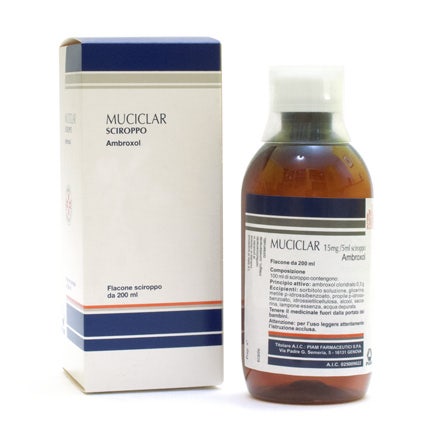 Muciclar 15 Mg/5 ml Sciroppo Flacone da 200 ml-1