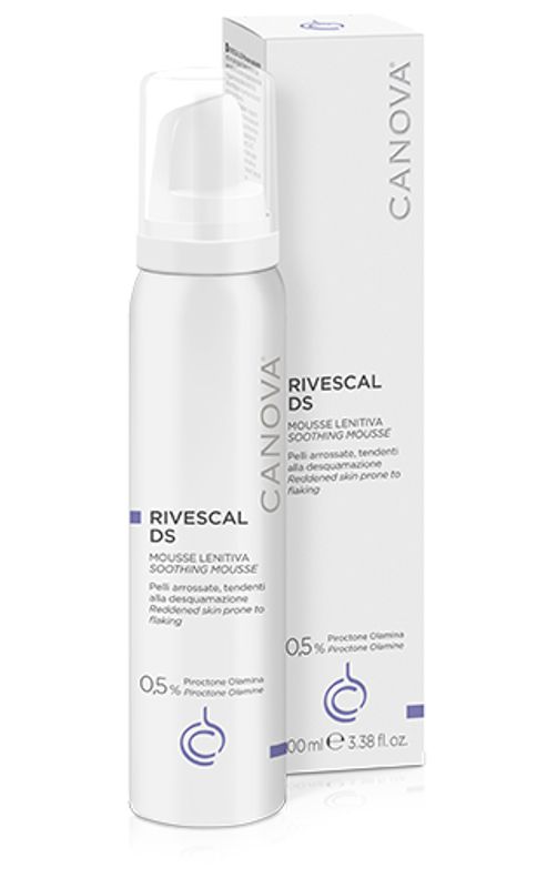 Canova Rivescal DS Mousse Lenitiva corpo e cuoio capelluto 100ml-1