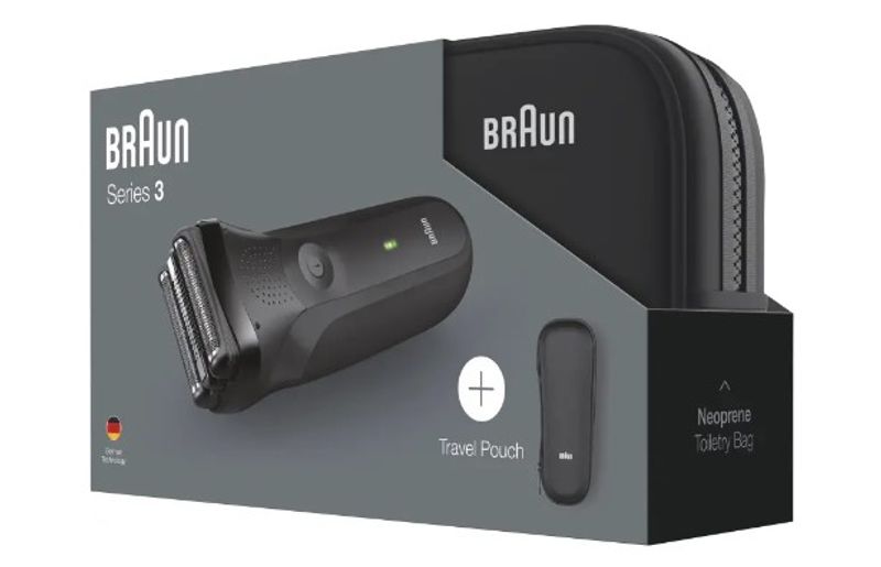 Braun Rasoio Elettrico Serie 3 Travel Pouch 300-1