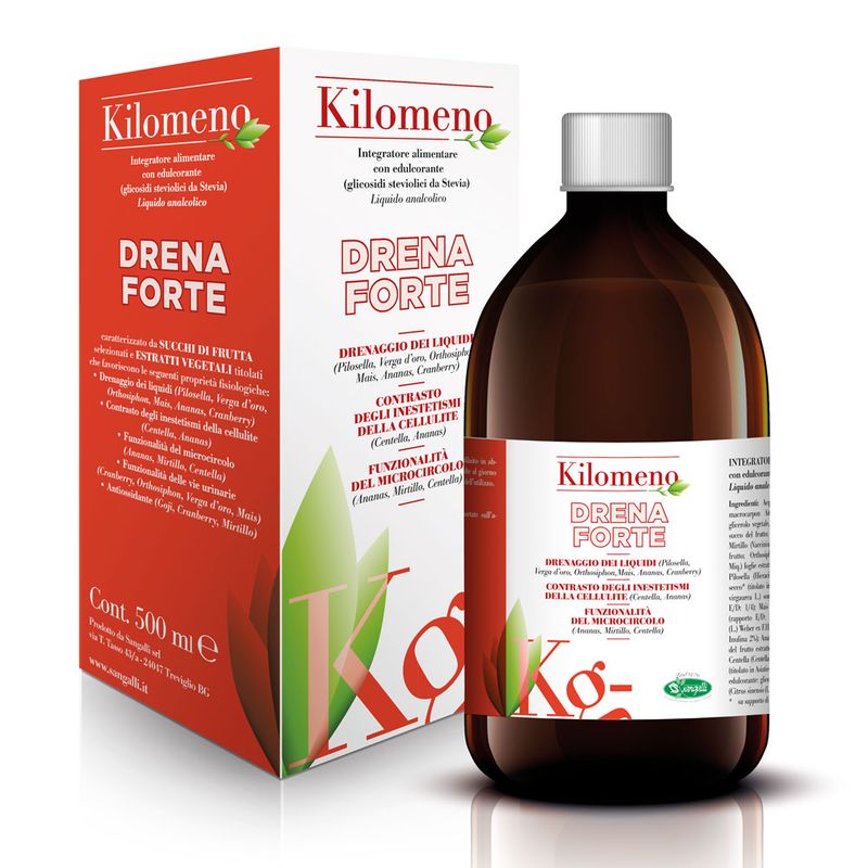 Kilomeno Drena Forte inestetismi della cellulite 500ml-1
