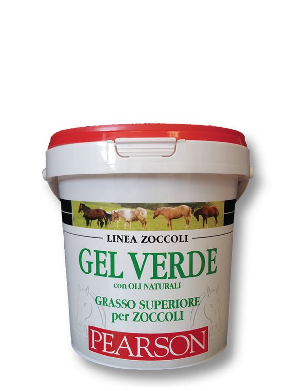 Pearson Linea Zoccoli Gel Verde Grasso superiore per zoccoli di cavallo 5000ml-1
