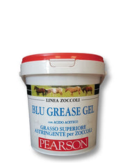 Pearson Linea Zoccoli Blu Grease Gel Grasso astringente per zoccoli per cavalli 1000ml-1