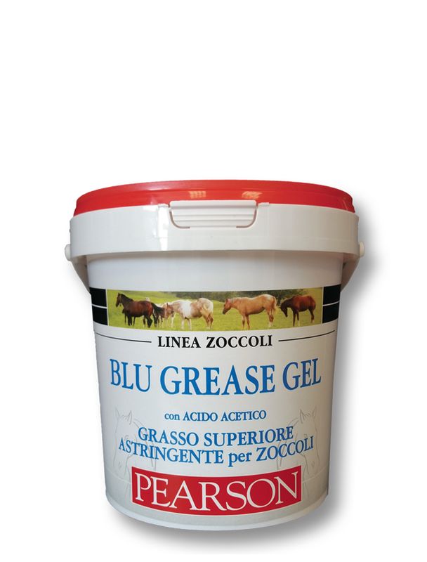 Pearson Linea Zoccoli Blu Grease Gel Grasso astringente per zoccoli per cavalli 1000ml-1