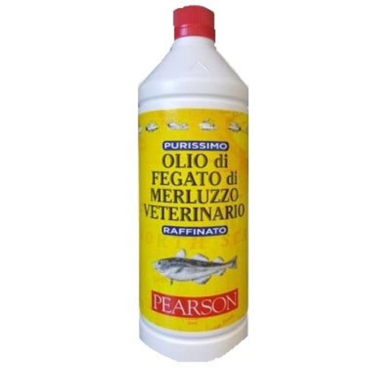Pearson Olio di Fegato di Merluzzo Veterinario Raffinato 1000ml-1