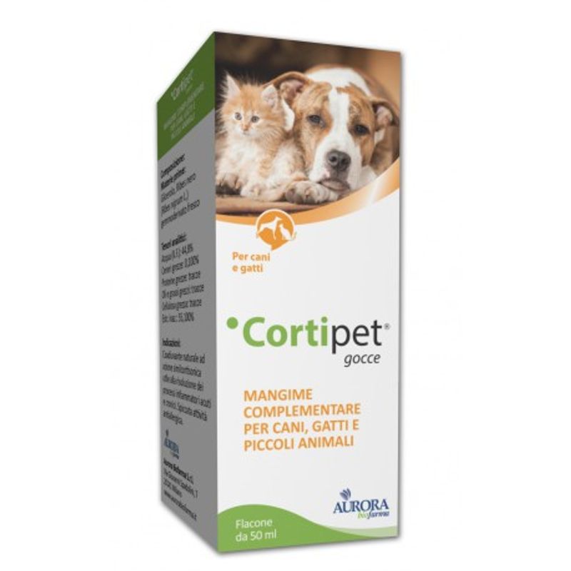 Cortipet Mangime Complementare per animali utile contro dermatiti atopiche 50ml-1