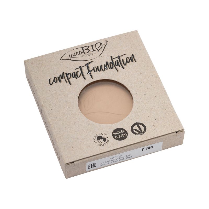 PuroBio Compact Foundation Fondotinta Compatto Refill n.2-1