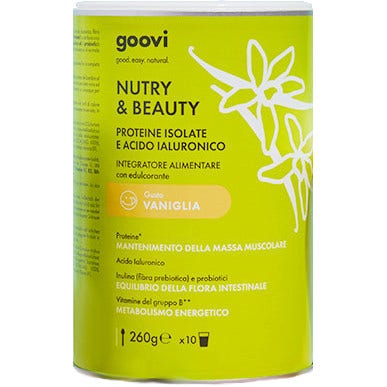 Goovi Nutry&Beauty Proteine In Polvere Vaniglia 260g-1