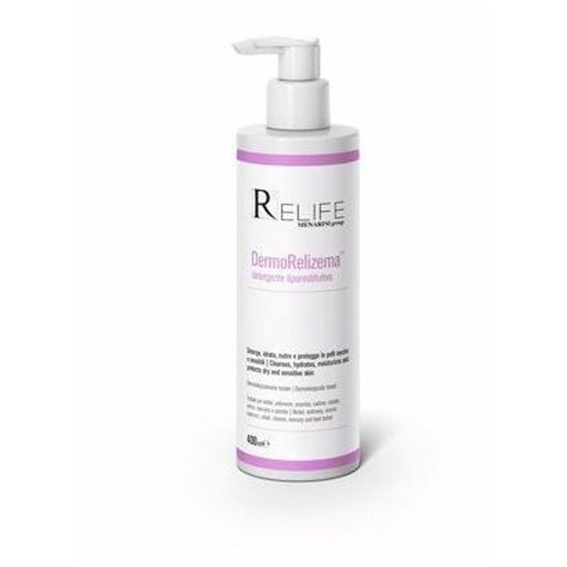 Relife Dermorelizema Detergente Liporestitutivo pelle secca e sensibile 400ml-1