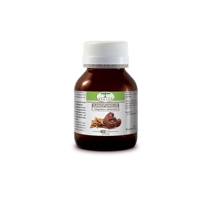 Renaco Ganofungus per le naturali difese dell'organismo 60 capsule-0