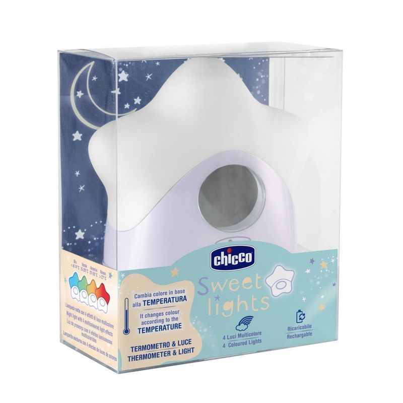 Chicco Sweet Lights Luce Notturna Termometro 1 pezzo-1