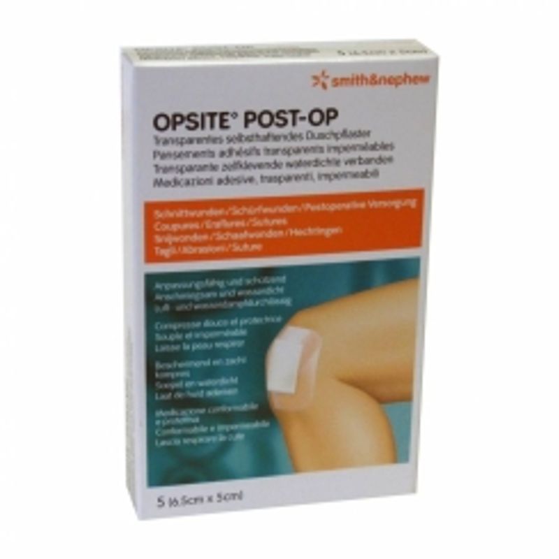 Opsite Post-Operatorie 5 cerotti dim. 6.5x5cm-1