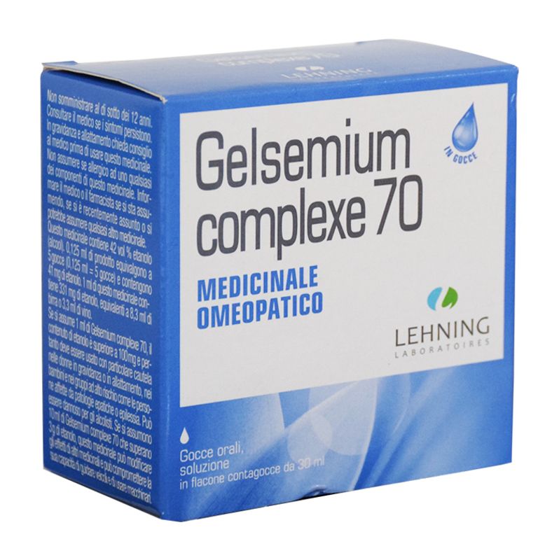 Gelsemium Complexe 70 medicinale omeopatico gocce 30ml-1