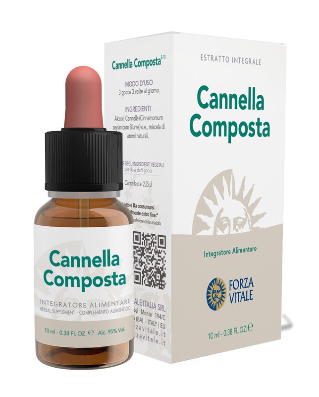 Forza Vitale Ecosol Cannella Composta per il benessere dell'apparato femminile 10ml-1