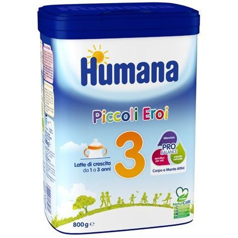 Humana 3 Piccoli Eroi latte di crescita da 1 a 3 anni 800g-1