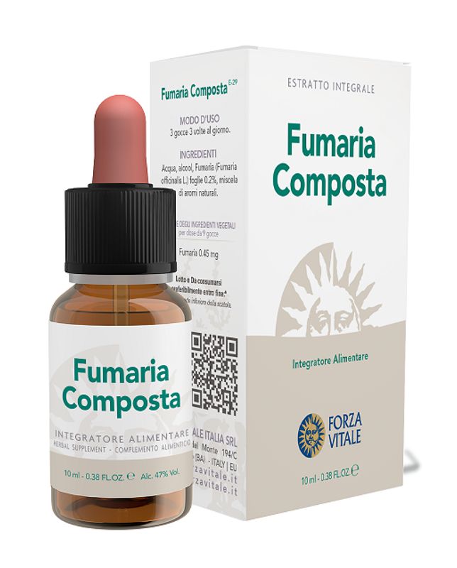 Forza Vitale Ecosol Fumaria Composta 10ml-1