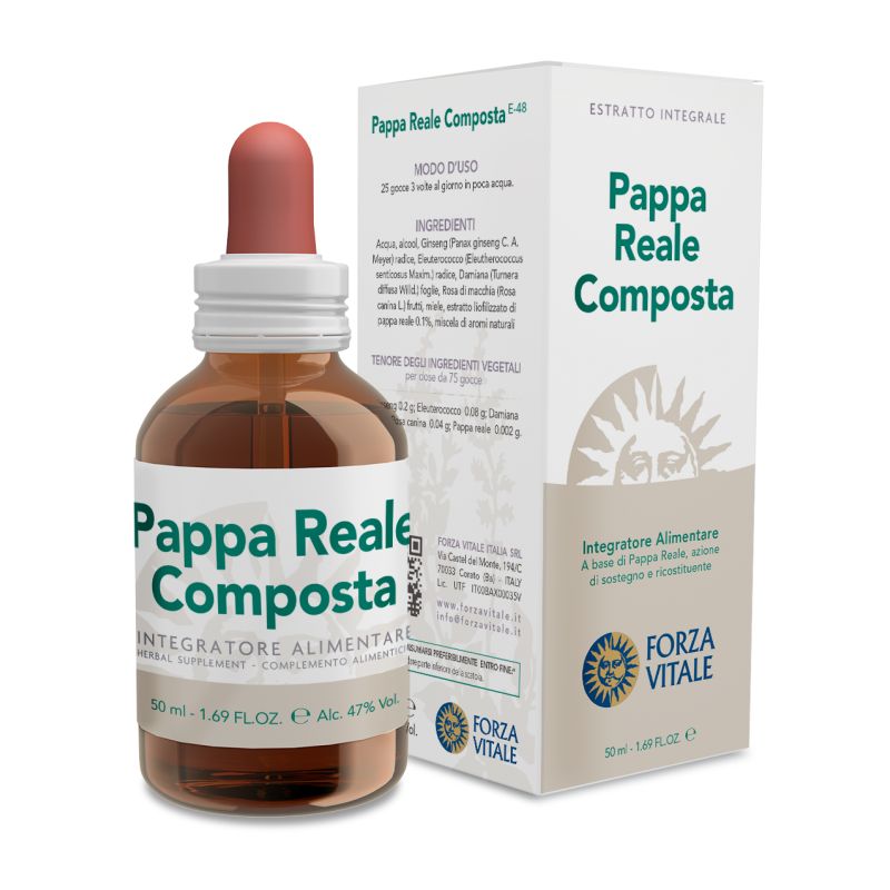Forza Vitale Ecosol Pappa Reale Composta più energia e vitalità 50ml-1