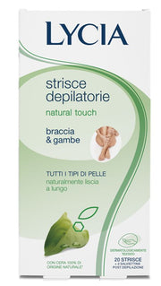 Lycia Strisce depilatorie Natural Touch Braccia e Gambe 20 strisce-1