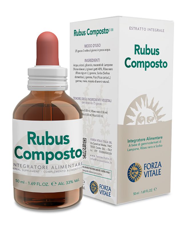 Forza Vitale Rubus Composto utile per la regolarità del ciclo mestruale gocce 50ml-1