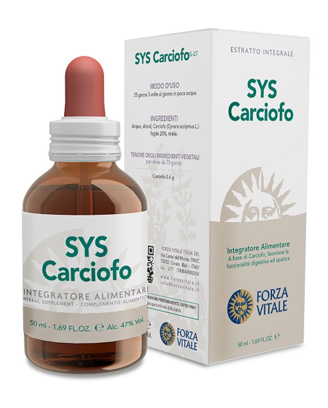 Forza Vitale Sys Carciofo utile per la digestione 50ml-1
