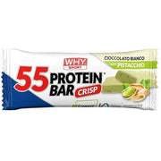 Why Sport Barretta Proteica 55 Cioccolato Bianco e Pistacchio 55g-1