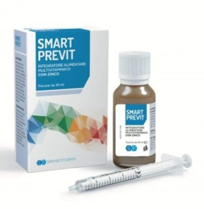 Smart Previt Multivitaminico con Zinco per neonati pretermine 30ml-1