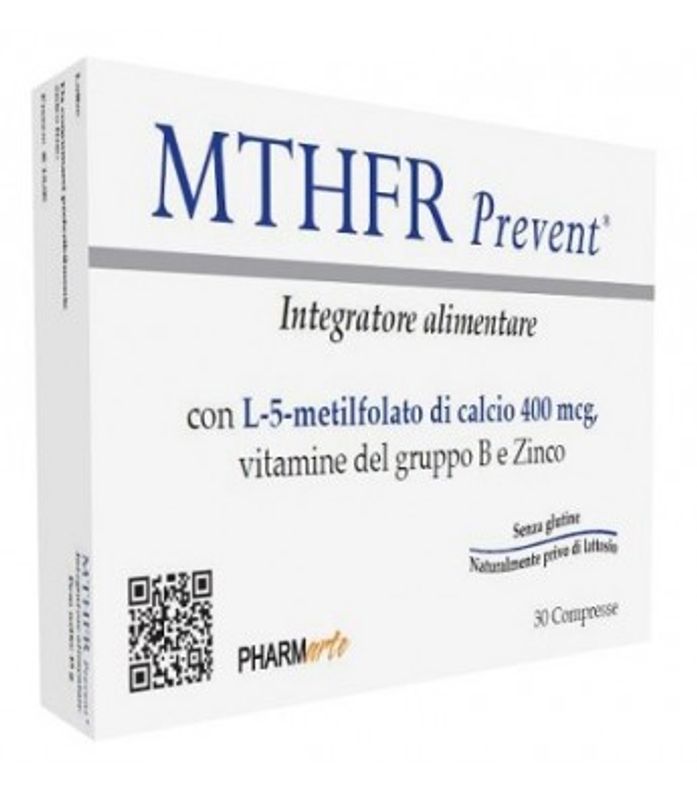 Mthfr Prevent con L-5-metilfolato di calcio 30 compresse-1