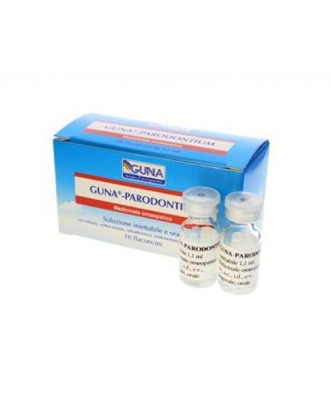 Guna Parodontium Medicinale Omeopatico 10 fiale 1,1ml-1