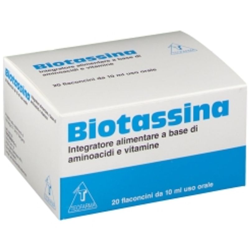Biotassina a base di aminoacidi e vitamine 20 flaconi da 10ml-1