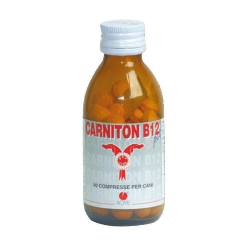 Carniton B12 Pet Mangime Complementare per cani e gatti 80 compresse-1