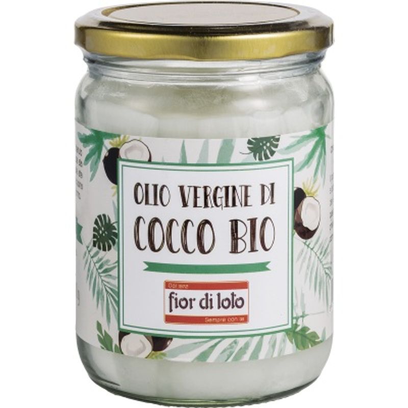 Fior di Loto Olio Vergine di Cocco Bio 410g-1