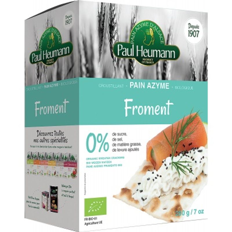 Fior di Loto Pane Azimo Bianco Biologico 200g-1