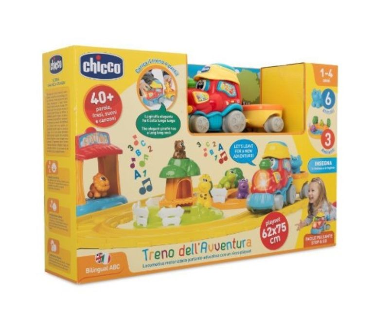 Chicco Treno dell'avventura sonoro bilingue 1-4 anni-1