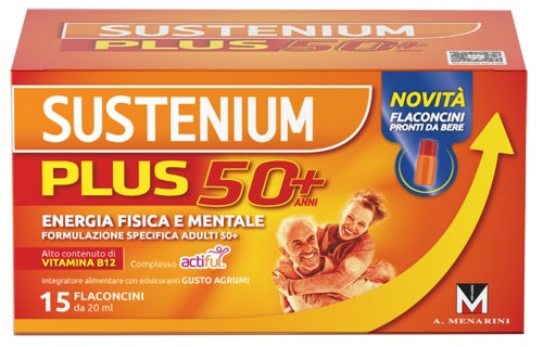 Sustenium Plus 50+ 15 Flaconcini-1