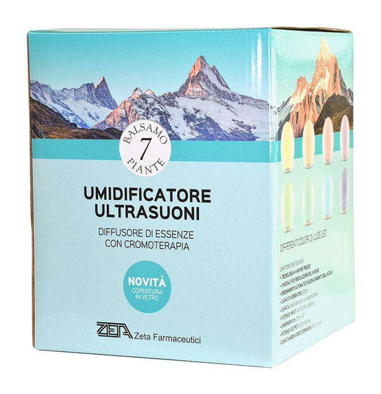 Balsamo 7 Piante Umidificatore Ultrasuoni diffusore di essenze con cromoterapia-1