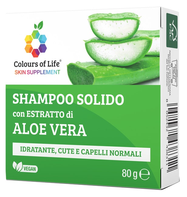 Optima Colours Of Life Aloe Shampoo Solido 80g-1