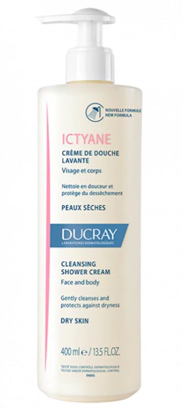 Ducray Ictyane Crema Doccia Detergente pelle secca 400ml-1