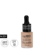 PuroBio Sublime Fondotinta Fluido SPF10 anti-inquinamento n.02Y 15ml-1