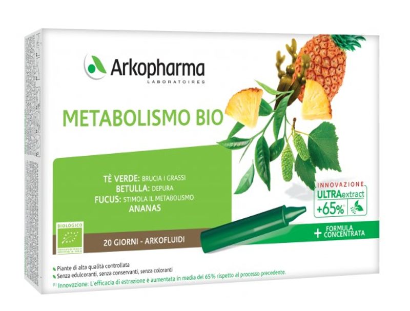 Arkopharma Metabolismo Bio con azione dimagrante 20 fiale-1