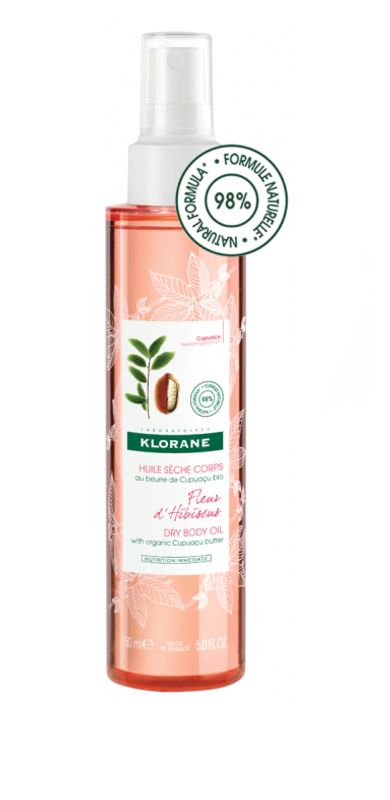 Klorane Olio Secco Corpo Fiore di Ibisco bio 150ml-1