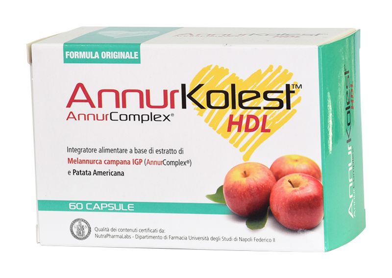 AnnurKolest AnnurComplex HDL benessere del colesterolo 60 capsule-1