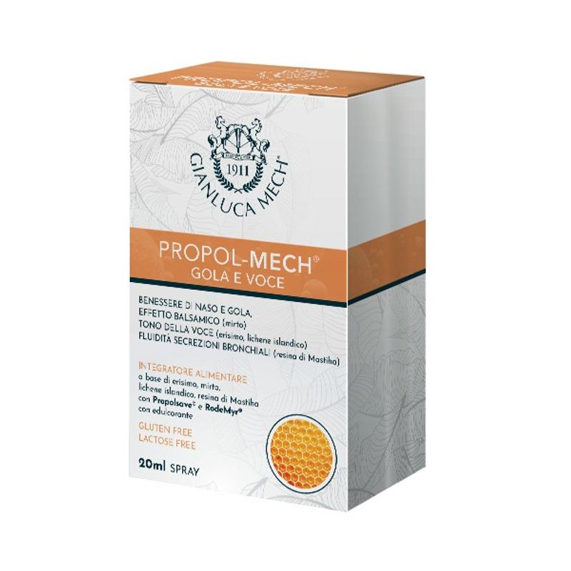 Tisanoreica Propol-Mech gola e voce spray 20ml-1