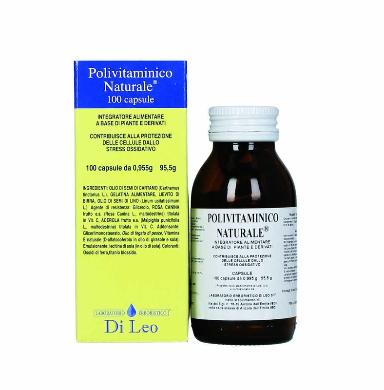 Polivitaminico Naturale di Leo con azione ricostituente 100 compresse-1