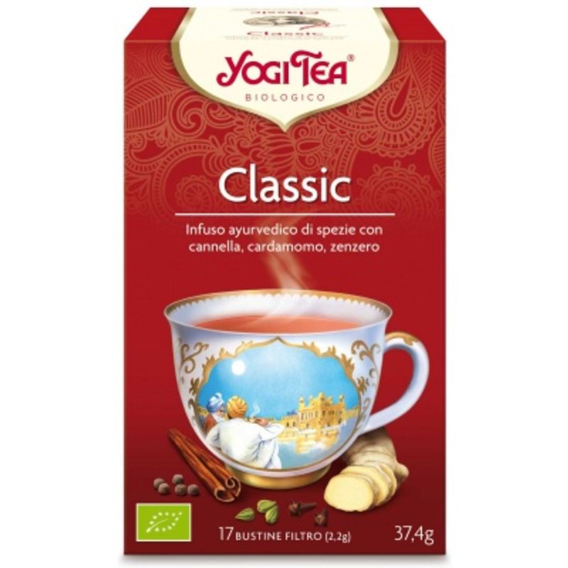 Yogi Tea Classic infuso ayurvedico di spezie 17 bustine filtro-1