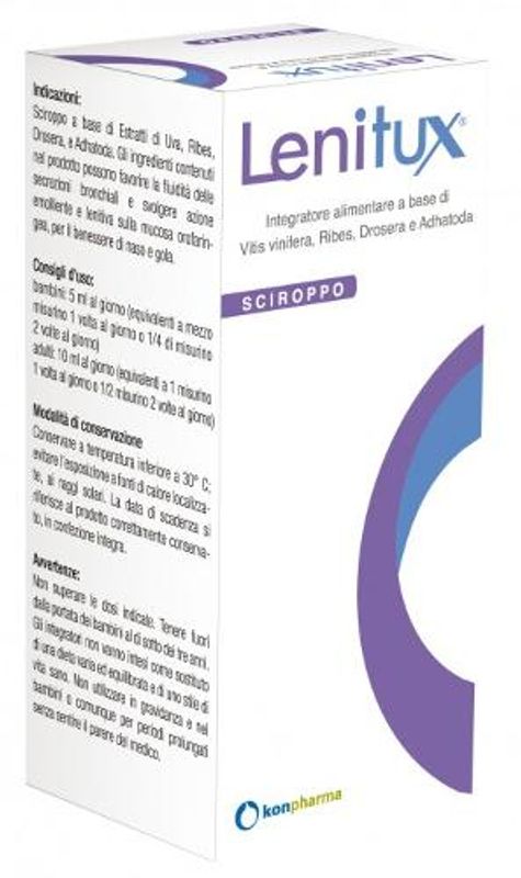 Lenitux lenitivo della tosse sciroppo 100ml-1